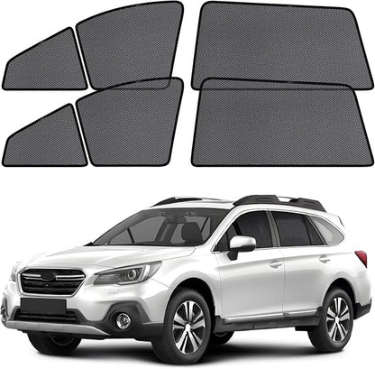 ZATOOTO Car Window Shades for Outback 2021-2024, Car Window Cover Baby Sun Shades Sun Blocker Outback Side Window Screens for Camping | UV Protection, Privacy, Ventilation, and Bug-Free Design