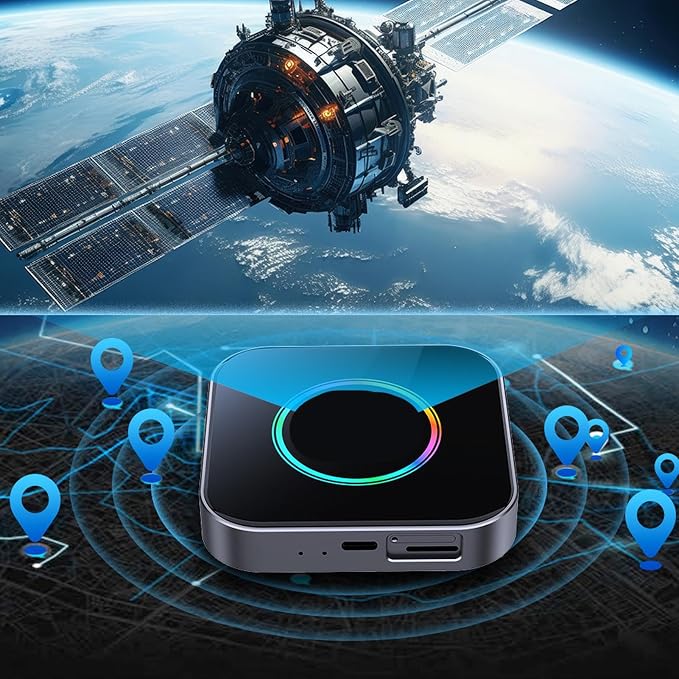 Yunseity AI Box Wireless Auto Adapter, 2 in 1 Wireless Adapter, Seamless Wireless Experience, Double APP Functionality, for Cars with Wired CarPlayAndroid Auto.