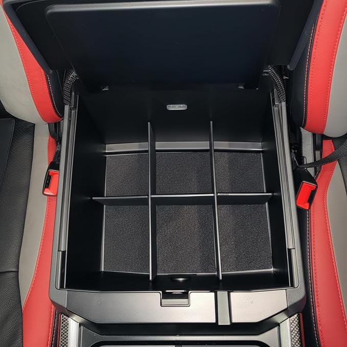 Vehicle OCD – Center Console Organizer for Ford F250/350/450 SuperDuty (2023-2026) – Made in USA - SLX180