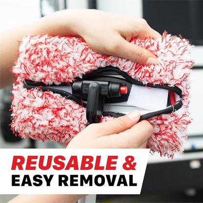 Maxshine Scrubbing Sponge Microfiber Replaceable Head Cover for Premium IncrediStick – Scratch-Free Cleaning for Cars, Trucks, Boats & RVs – Car Detailing Accessory
