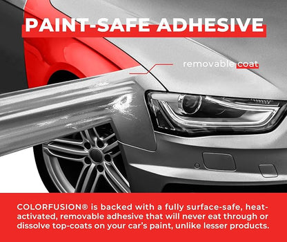 ColorFusion PPF by VViViD, Gunmetal Satin Stealth Metallic Dry Apply PPF Vinyl Car Wrap Roll 1.3ft x 5ft