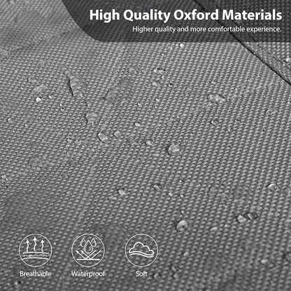 CAR PASS Gray Oxford Bling Diamond Car Seat Covers Full Set Interior Sets, Waterproof Shining Glitter Sparkly Crystal Universal Armrest Fit 95% Automotive Truck SUV Cute Women Girl, Gray Rhinestone