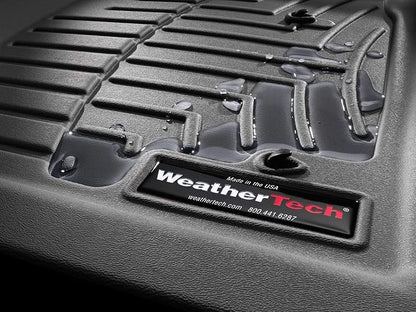 WeatherTech Custom Fit FloorLiners for Chevrolet Malibu - 1st & 2nd Row (44903-1-2), Black