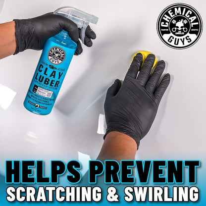 Chemical Guys Luber Synthetic Lubricant and Detailer 2 Pack (2 x 16 Fl. Oz.) - Clay Bar Lubricant and Quick Detailer for Smooth, Glossy Finish (WAC_Cly_100_1602)