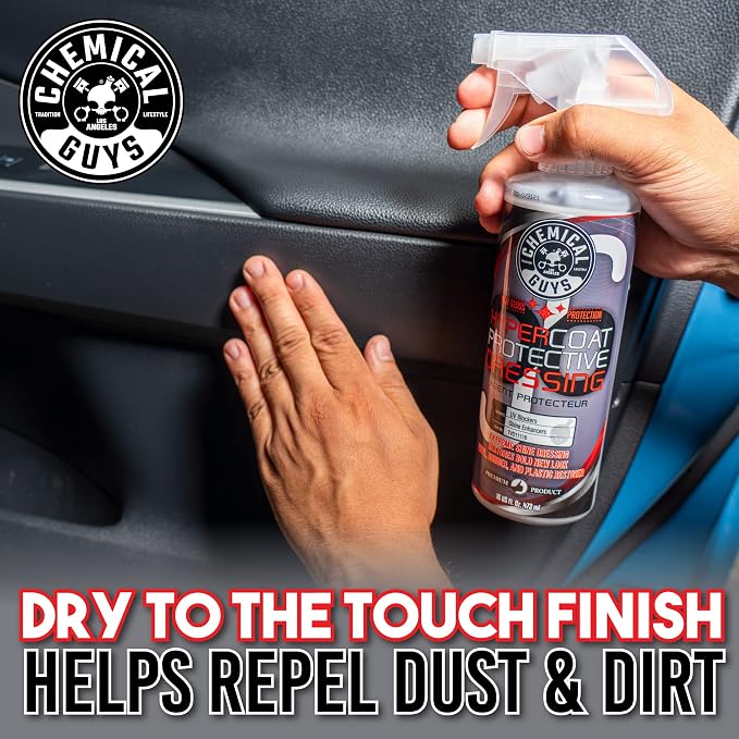 Chemical Guys G6 HyperCoat High Gloss Protectant Dressing, For Vinyl, Rubber, Plastic, Tires and Trim, Gloss Dressing Restores Shine & Protection for Cars, Trucks, Motorcycles, SUVs and RVs, 16 oz