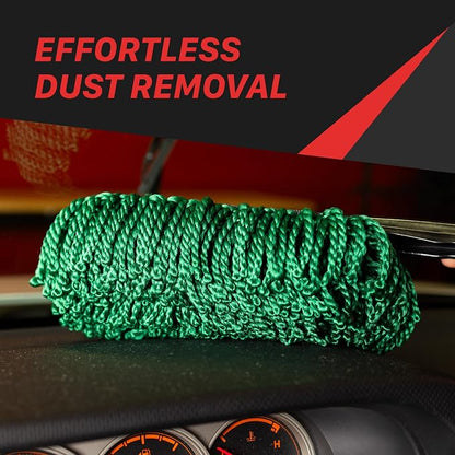 Maxshine Universal Mini Microfiber Car Duster – Interior Dusting Tool for Cars, Trucks & SUVs – Safe on All Surfaces – Gently Removes Dust, Dirt & Debris – Reusable Auto Detailing Brush