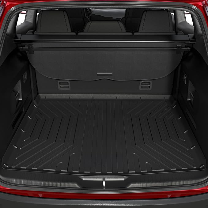 OEDRO Cargo Liner Fit for 2010-2024 Toyota 4Runner Cargo Mats 5 Seats (No 3rd Seat or No Sliding Cargo Deck), All Weather Protection Custom Fit 4Runner Cargo Trunk Liners