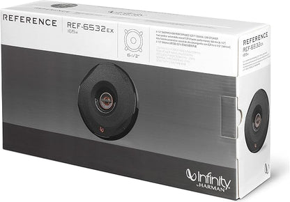 Infinity REF-6522EX Shallow-Mount 6-1/2 Inch Coaxial Car Speakers