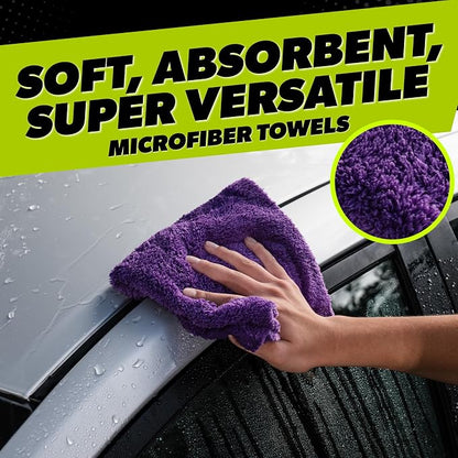 Chemical Guys Car Wash And Interior Detailing Kit With Storage Bag Car Wash Soap, Wheel Cleaner, Interior Spray, Microfiber Towels And Wash Mitt