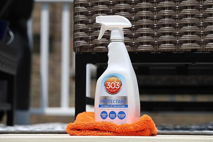 Provides UV protection while helping prevent fading, cracking, and discoloration.