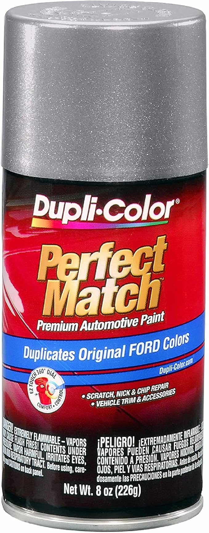 Dupli-Color Perfect Match Premium Automotive Paint, Magnetic Gray, 8 oz