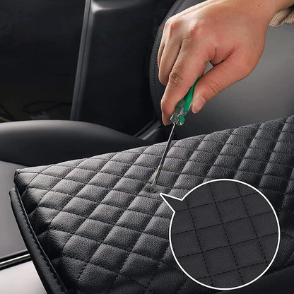 AOMSAZTO Arm Rest Cover for CRV 2017-2022 Black Middle Console Cover for CR-V