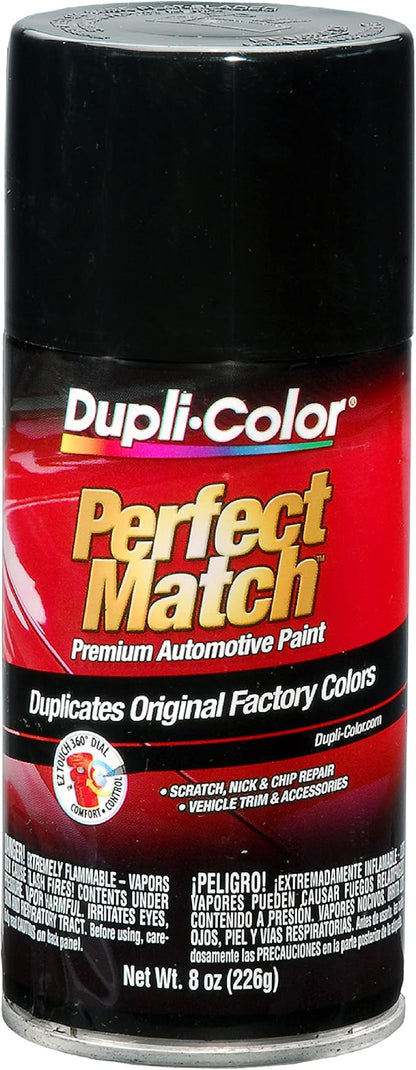 Dupli-Color EBUN01007 Perfect Match, Universal Black, 8 oz.