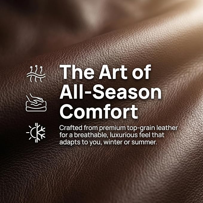 A leather rear seat cushion specially designed for cars - made by hand - can relieve pain in the buttocks, pressure points, and sciatic nerve. | Rear seat cover (Coffee Brown, Rear Seat Cushion)