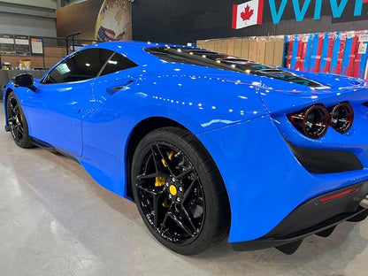 ColorFusion PPF by VViViD, Gloss Shark Blue Dry Apply PPF Vinyl Car Wrap Roll 10ft x 5ft