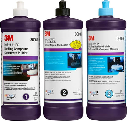 3M Perfect-It Ultrafine Machine Polish, 06068, 32 Fl.Oz, Paint Polish, Automotive Professional-Grade Polish