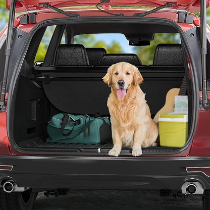 OEDRO Cargo Liner Fit for 2010-2024 Toyota 4Runner Cargo Mats 5 Seats (No 3rd Seat or No Sliding Cargo Deck), All Weather Protection Custom Fit 4Runner Cargo Trunk Liners