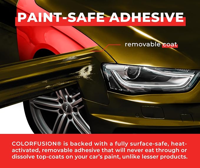 ColorFusion PPF by VViViD, Gloss Midnight Sun Dry Apply PPF Vinyl Car Wrap Roll 6ft x 5ft