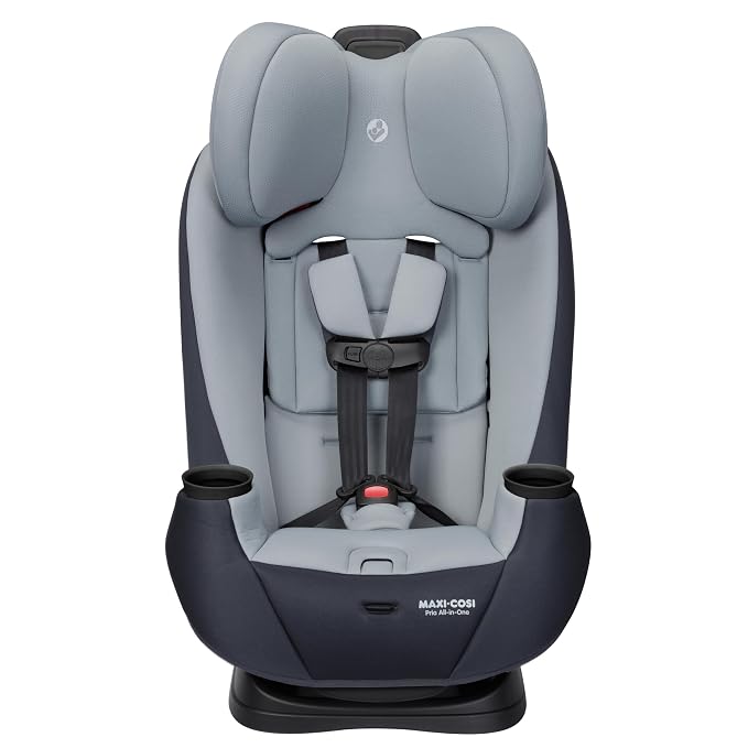 Maxi-Cosi Pria All-in-One Convertible Car Seat, Infant to Toddler Car Seat, Easy-Install Harness, Machine-Washable Cover, 5-100 lbs, Seascape