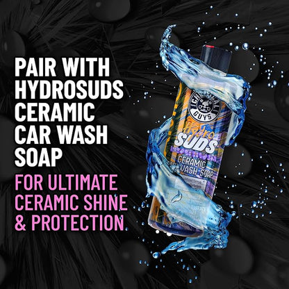Chemical Guys HydroDry, Ceramic Drying Aid - 16 oz Quick Detail Spray Enhances Shine and Protection After Wash, Safe for Cars, Trucks, SUVs, Motorcycles, and RVs - Hydrophobic Gloss Booster