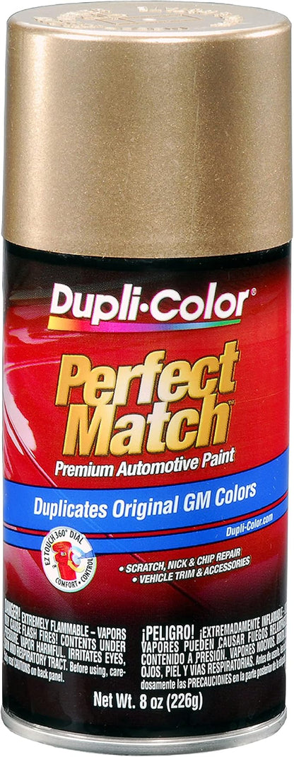 Dupli-Color Perfect Match Premium Automotive Paint, Gold (M), 8 oz