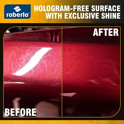 Roberlo ROBERCAR UF920 Ultra Fine Polish - Premium Buffing, Cutting, & Polishing Compound for Automotive Paint Restoration, Polishing Kit - 1KG - High-Gloss Finish