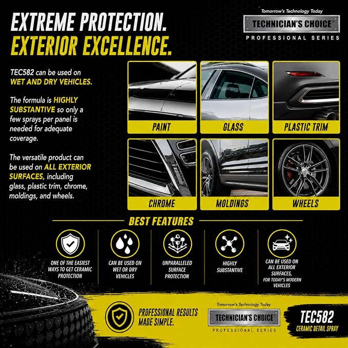 TEC582 CERAMIC DETAIL SPRAY (1 Gallon)