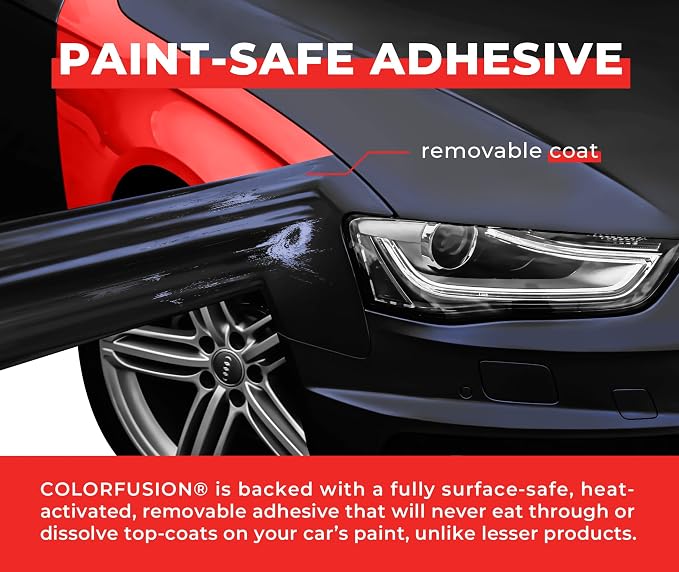 ColorFusion PPF by VViViD, Matte Stealth Cosmic Blue Dry Apply PPF Vinyl Car Wrap Roll 60ft x 5ft