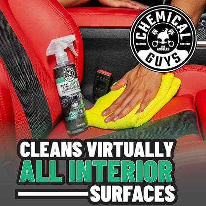 Chemical Guys SPI23416 Total Interior Cleaner and Protectant, New Car Smell, (Safe for Cars, Trucks, SUVs, Jeeps, RVs & More) 16 fl oz (Pack of 2)