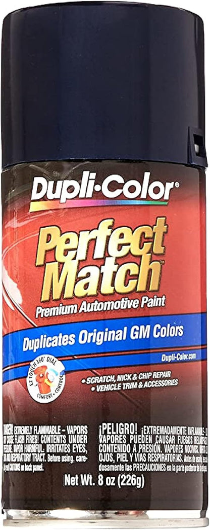 Dupli-Color Perfect Match Premium Automotive Paint, Navy Blue (M), 8 oz