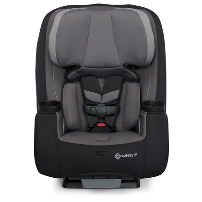 Safety 1st TriMate 3-in-1 Convertible Car Seat, Slim Fit, Infant to Big Kid Car Seat, Easy-Install Harness, Machine-Washable Cover, Dishwasher-Safe Cup Holders, 5-100 lbs, Sharkskin