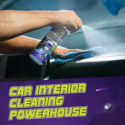 Chemical Guys Total Interior Cleaner & Protectant - 32 oz Galactic Scent All-in-One Car Interior Cleaner for Dash, Seats, Carpet, Glass, Vinyl, Leather, and Plastic - Cleans & Protects Every Surface