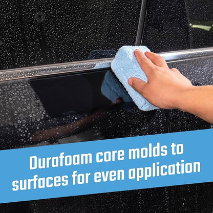 Chemical Guys Premium Grade Microfiber Applicator Pads - Ultra-Soft Foam Core,Safe for Sealants,Tire Dressings,Interior and Exterior Detailing,Car,Truck,SUV,RV,Motorcyle Care,(Pack of 16)