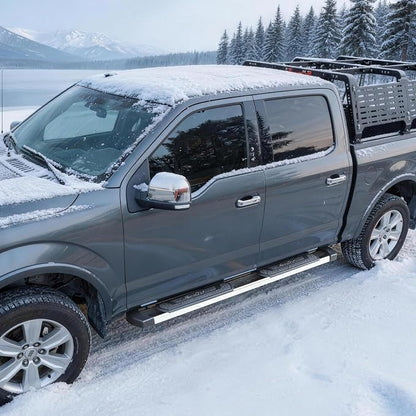 BINARY STAR 6 Inch Running Boards Compatible with 2009-2018 Dodge Ram 1500 Crew Cab(Incl. 2019-2024 Classic), 2010-2026 Ram 2500 3500, High Light Stainless Steel Step Bars Nerf Bars Steps.