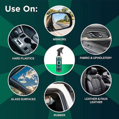 Armour Detail Supply Pilot Interior Detailer: Total Solution for Multi-Surface Care | UV Protection | Streak-Free Finish | Trigger Spray (16 Oz)