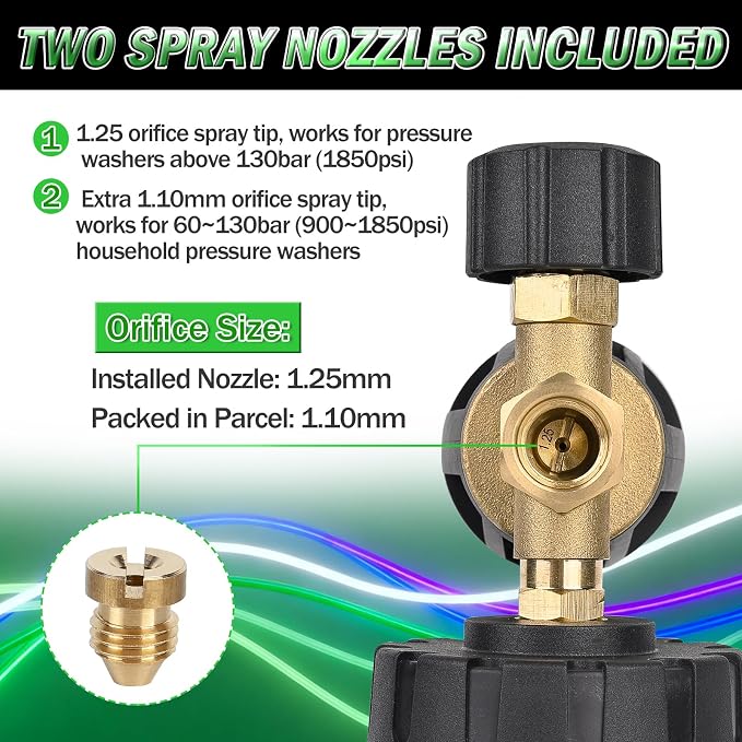 BEAR FORCE Innovative Pressure Washer Foam Cannon Pro+ (Thicker Suds, 3 Times of Life), 2026 Car Wash Snow Foam Blaster with One-Click Disassembly Technology + 1/4" Quick Plug, 34oz Bottle