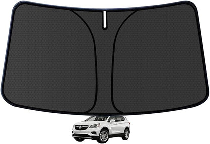 Envision Customized Windshield Sun Shade for 2021-2026 Envision (1SV/Preferred/Essence/Premium/Premium II) Front Window Sunshade Visor Protector Foldable Blocks UV Rays Keep Car Cooler Accessories