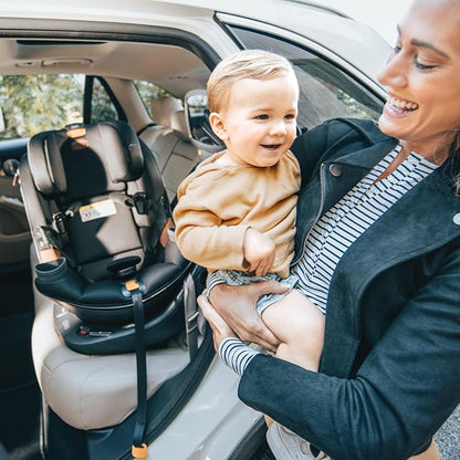 Chicco Fit360 Mirror Car Seat Accessory for Fit360 Rotating Convertible Car Seat, Shatter-resistant, For Rear-Facing, Anthracite/Grey
