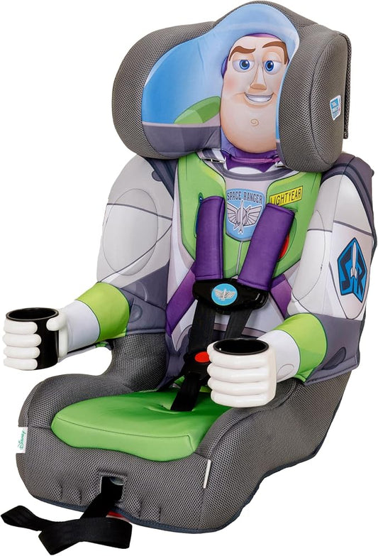 KidsEmbrace 2-in-1 Car Seat | Forward-Facing Harness (26.5–65 lbs) & Booster Mode (40–100 lbs) | Latch | Premium Fit with Multi-Position Headrest, Harness & Recline