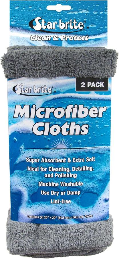 STAR BRITE Microfiber Cloths (2PC) (040089)