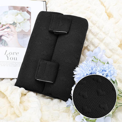 Seat Belt Pillow Post Surgery, Chemo Port Pillow for Seatbelt Chest Protector Chemo Patients Pacemaker Heart Surgery Recovery Support Cushion Gifts Women with Insert Ice Pockets