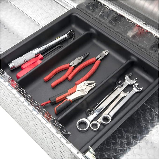 UWS EC10071 72-Inch Heavy-Wall Aluminum Gull Wing Truck Tool Box, RigidCore Lids