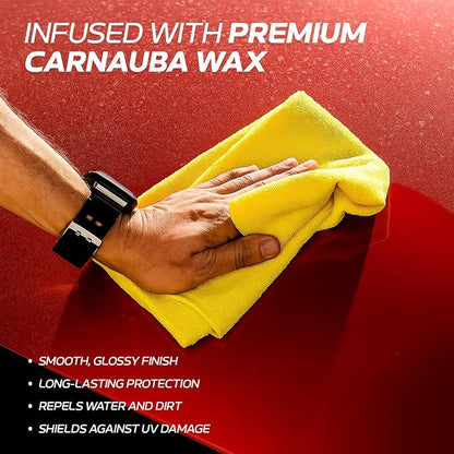FW1 4 Pack, A High Performance Car Wax Polish | Easy To Use Scratch-Free Waterless Car Wash Spray & Detail Cleaning Polish (17.5oz) | Spray Wax for Cars, Trucks, Motorcycles RVs and boats.