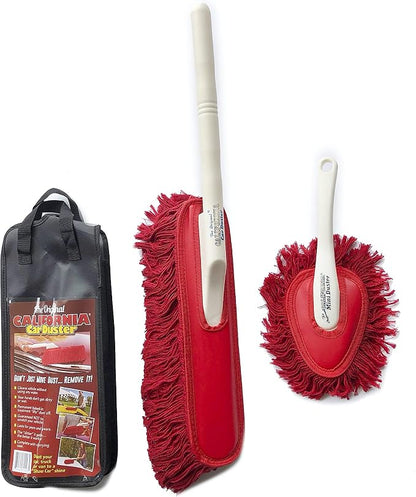 California Car Duster Auto Detailing Combo Kit with Plastic Handle 73556