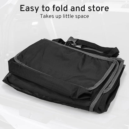 XHRING Car Trunk Organizer Storage Backseat Hanging Organizer Bag for Chevy/Chevrolet Equinox Traverse Trax Tahoe Trailblazer Blazer Suburban LS LT LTZ Premier SUV Accessories 2000-2025 2026