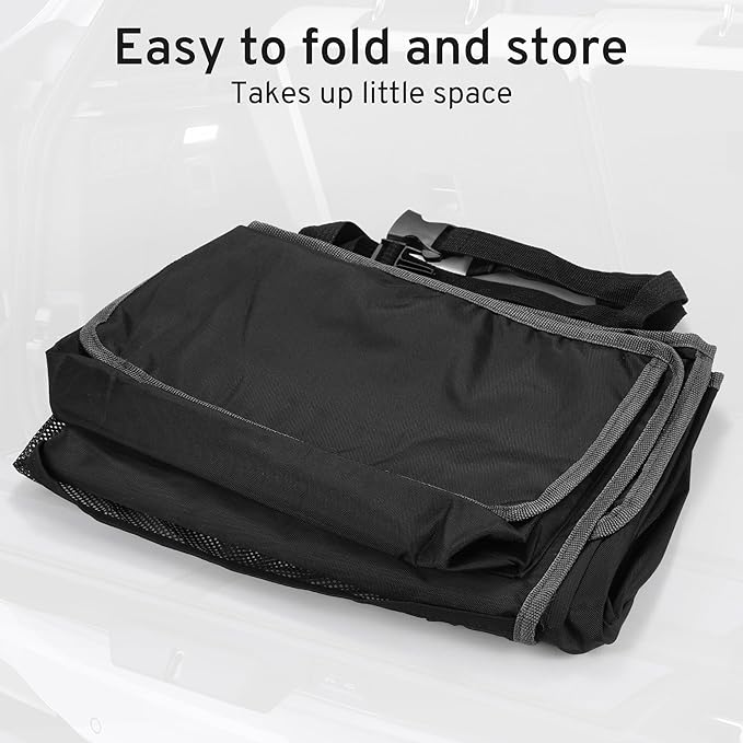 XHRING Car Trunk Organizer Storage Backseat Hanging Organizer Bag for Ford Bronco/Bronco Sport Escape Explorer Edge Expedition Ecosport 2/4 Door Sport Base Limited XL XLT SUV Accessories 2000-2026