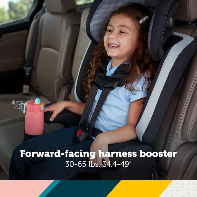 Safety 1st Boost-and-Go 3-in-1 Harness Booster Car Seat, Dunes Edge