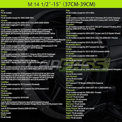 CAR PASS Car Steering Wheel Cover,14.5-15 Inch Beige Faux Suede Universal Memory Foam Auto Steering Wheel Covers Breathable Anti-Slip Odorless Steering Wheels Accessories for Men Women