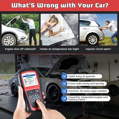 Autel AutoLink AL519 OBD2 Scanner Enhanced Mode 6 Car Diagnostic Tool Check Engine Code Reader CAN Scan Tool, Advanced Ver. of AL319