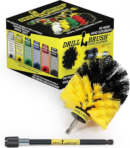 Cleaning Supplies - Bathroom Accessories - Shower Cleaner Brush - Bath Mat Hair Lifter - Shower Curtain Scrubber - Cleaning Scrub Brush - Tile Grout Cleaner - Bathtub Brush - Home Tile Cleaning Brush